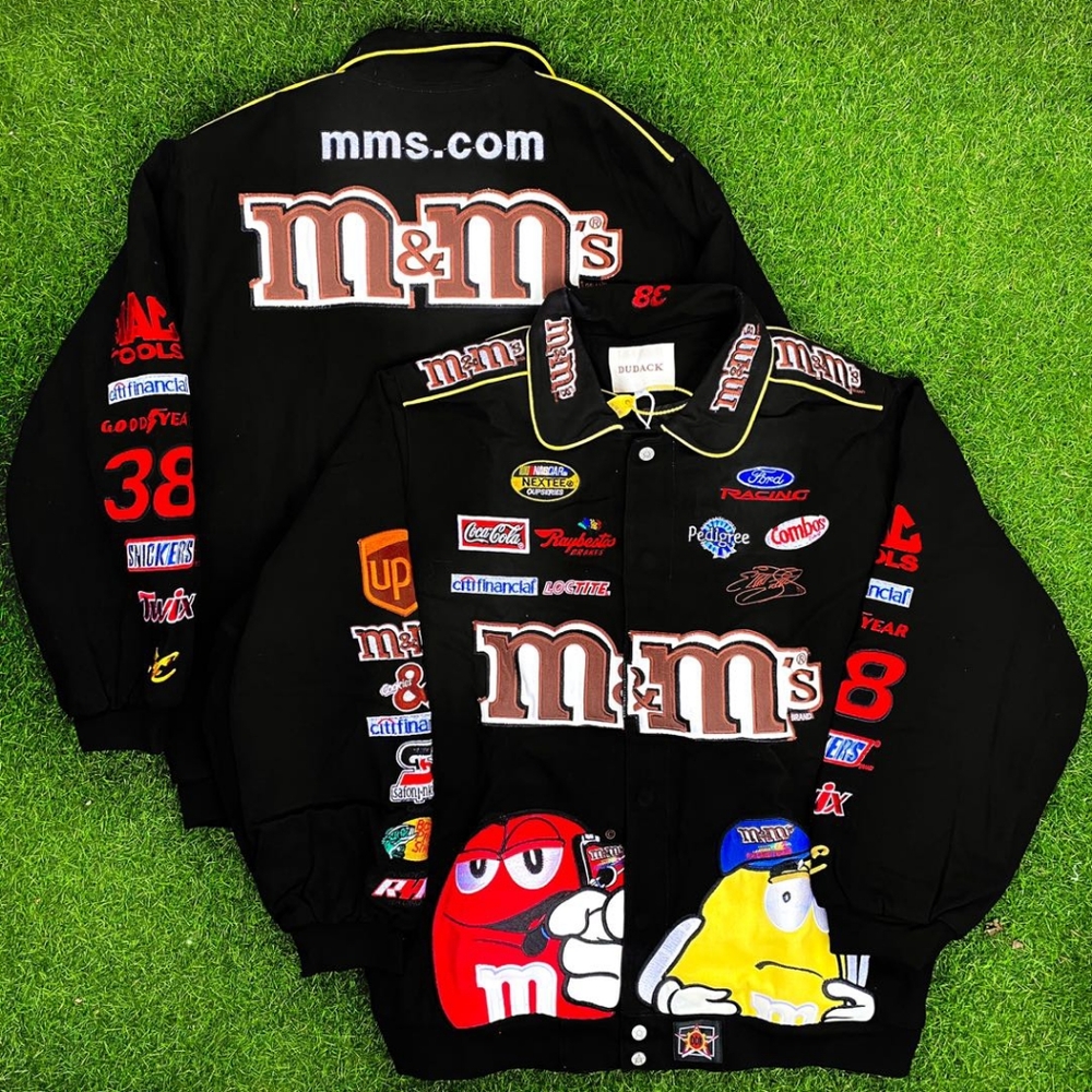 1/12  JH Design NASCAR M&M Racing Jacket 6XL Mens